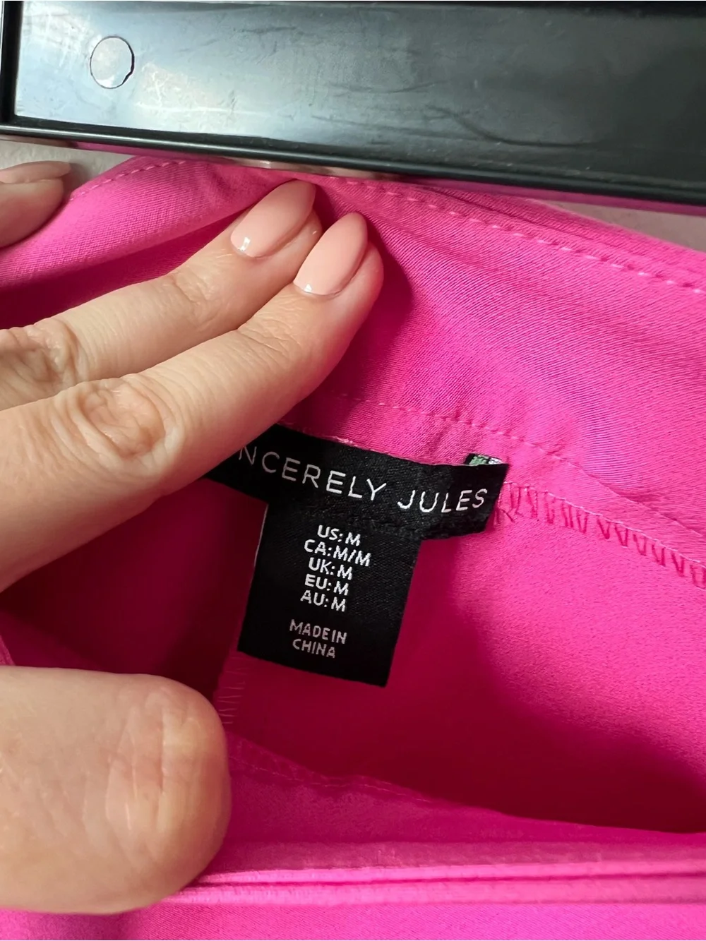 Sincerly Jules Vibrant Hot Pink Skort with Built-In Shorts